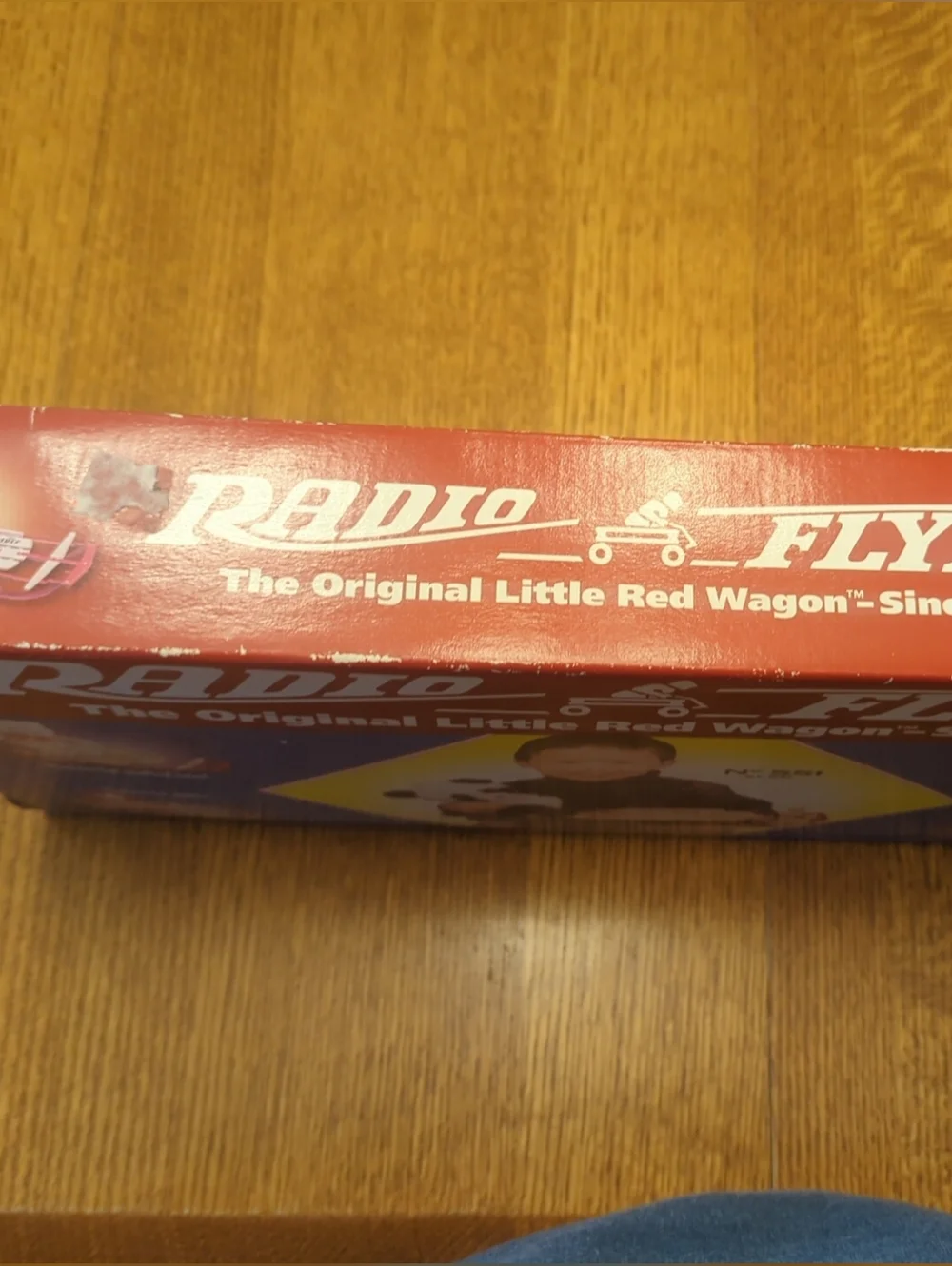 Radio Flyer The Original Wooden Toy Sled - Model #551- Decoration, Dolls, Gifts